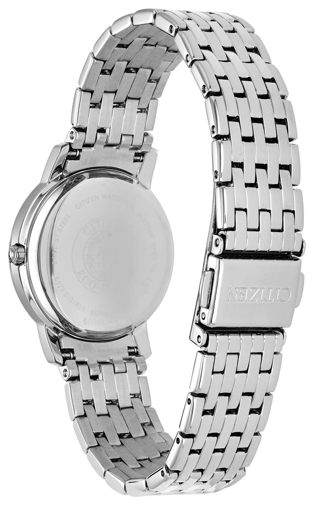 Silhouette Crystal - Ladies Blue Dial Steel crystal Watch | CITIZEN